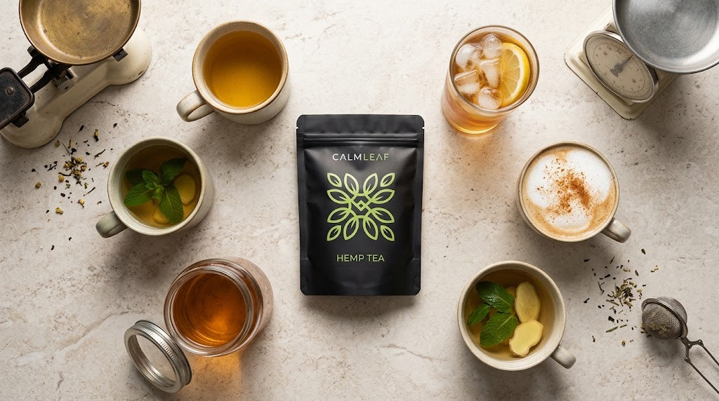 Five Ways to Make Hemp Tea: Classic, Iced, Latte, Cold Brew and Blends