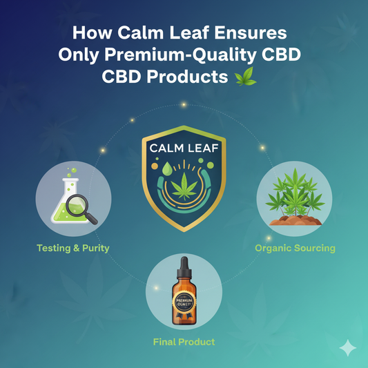 How Calm Leaf Ensures Only Premium-Quality CBD Products 🌿