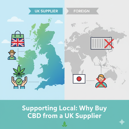 Supporting Local: Why Buy CBD from a UK Supplier🌿