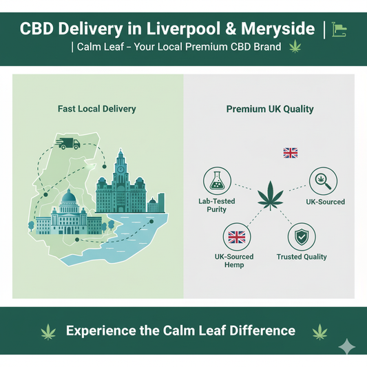 CBD Delivery in Liverpool & Merseyside 🚚 | Calm Leaf – Your Local Premium CBD Brand