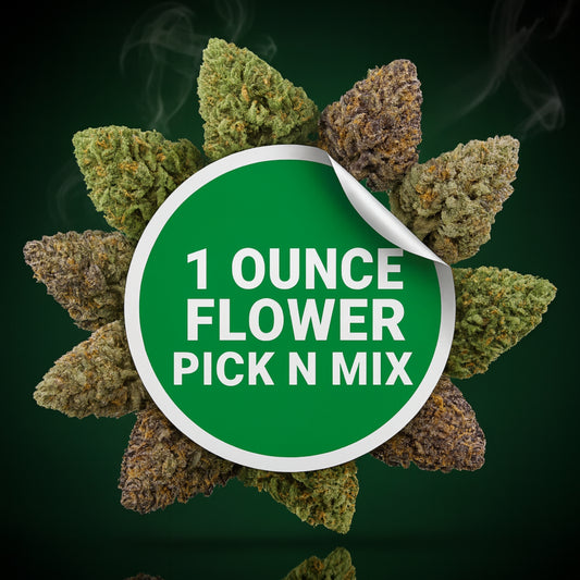 1 Ounce Hemp Tea - Pick N Mix Calm Leaf pick n mix bundle