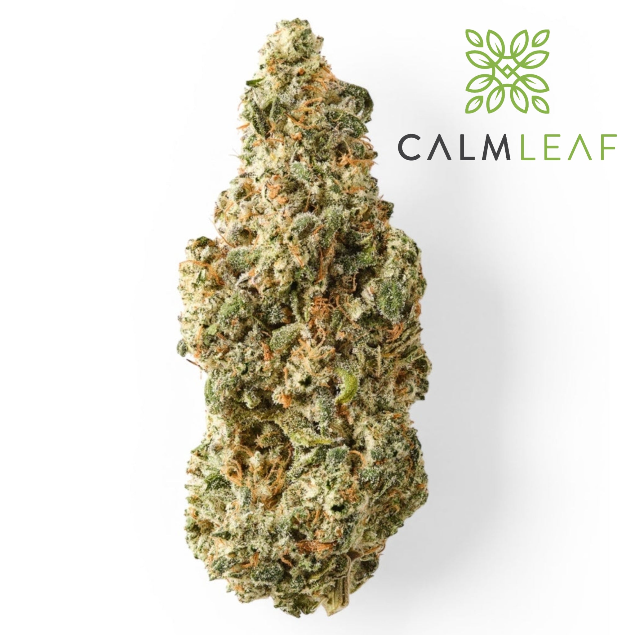 Silver bubble hemp tea flower from Calm Leaf