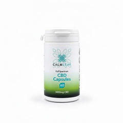 Calm Leaf CBD capsules, 60mg x 60