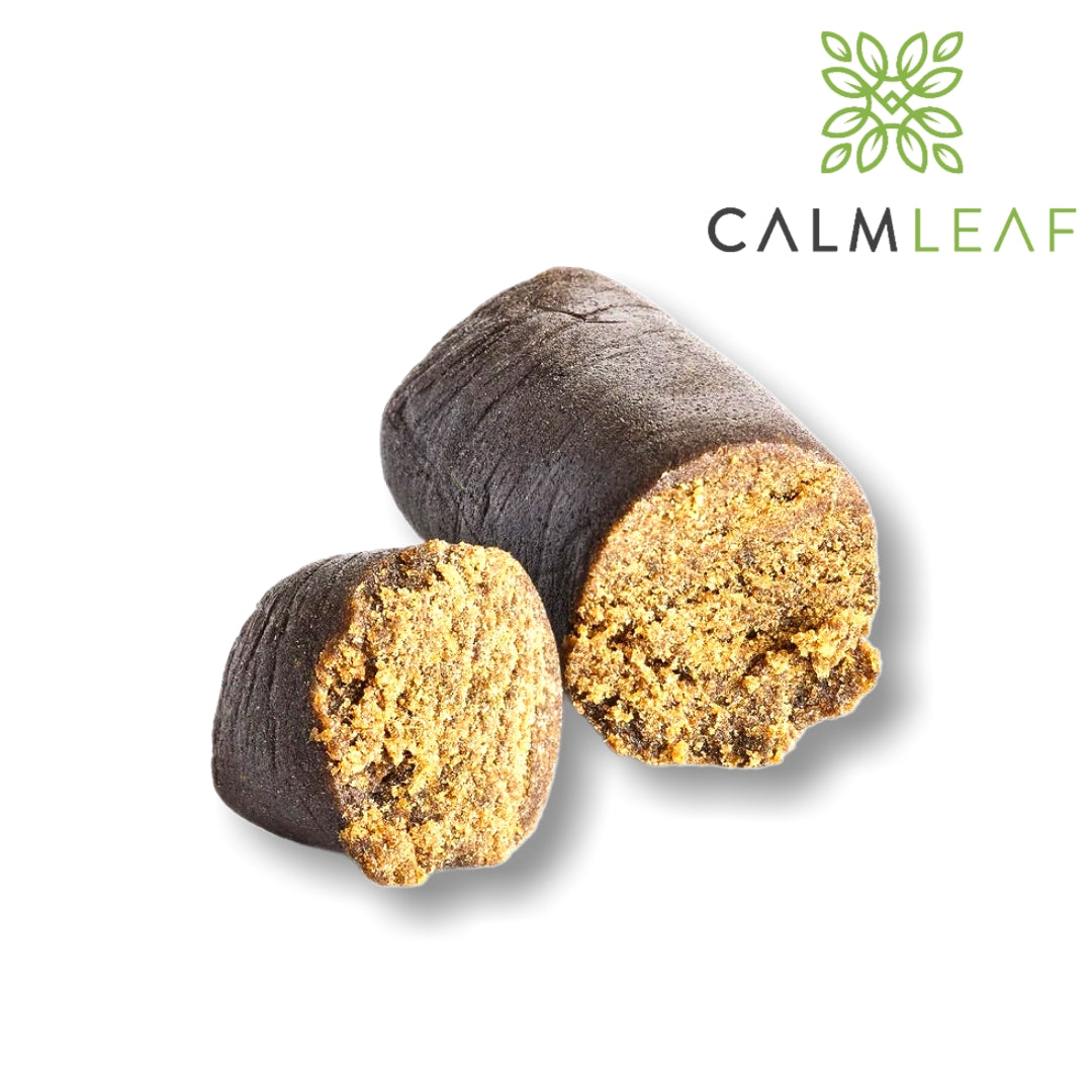 Tropicana Egg CBD hash pressed hemp tea from Calm Leaf