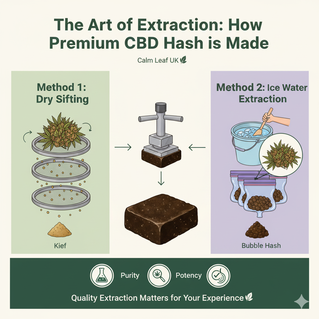 The Art of Extraction: How Premium CBD Hash is Made
