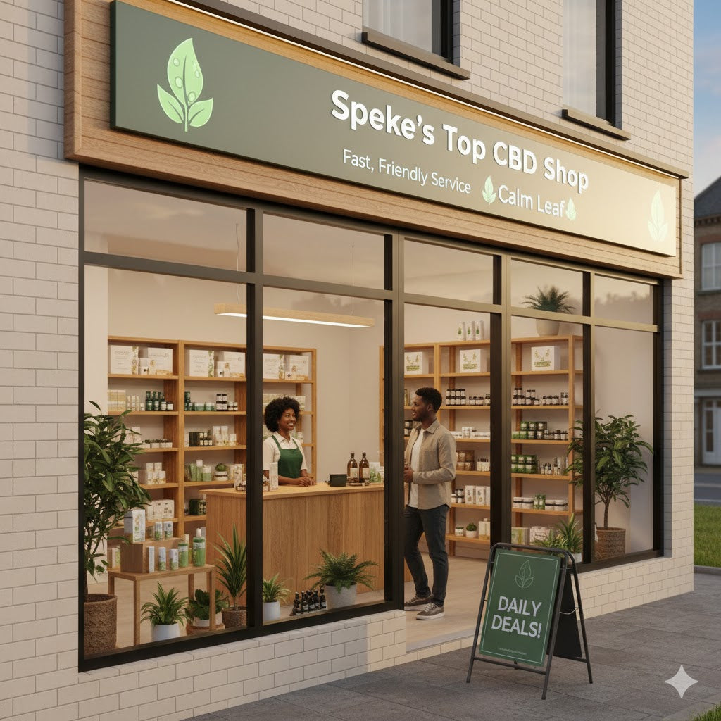Speke's Top CBD Shop – Fast, Friendly Service | Calm Leaf