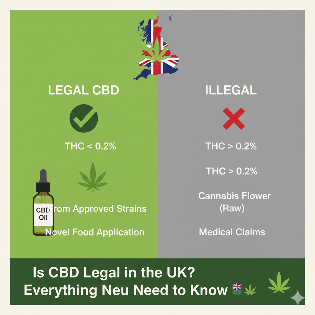 Is CBD Legal in the UK? Everything You Need to Know 🇬🇧🌿