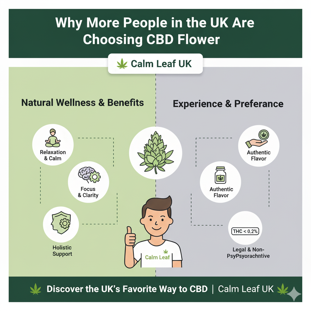 Why More People in the UK Are Choosing CBD Flower 🌿