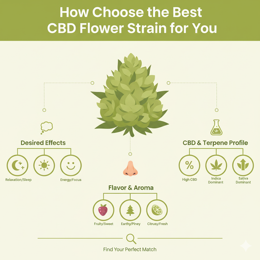 How to Choose the Best CBD Flower Strain for You?