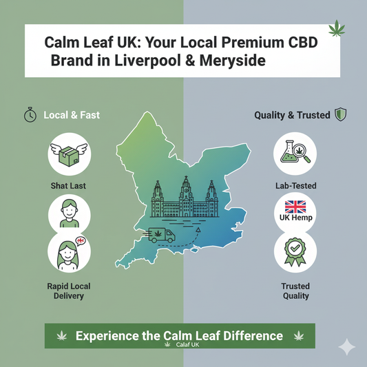 Calm Leaf UK: Your Local Premium CBD Brand in Liverpool & Merseyside