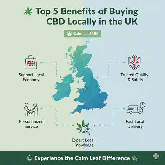 Top 5 Benefits of Buying CBD Locally in the UK