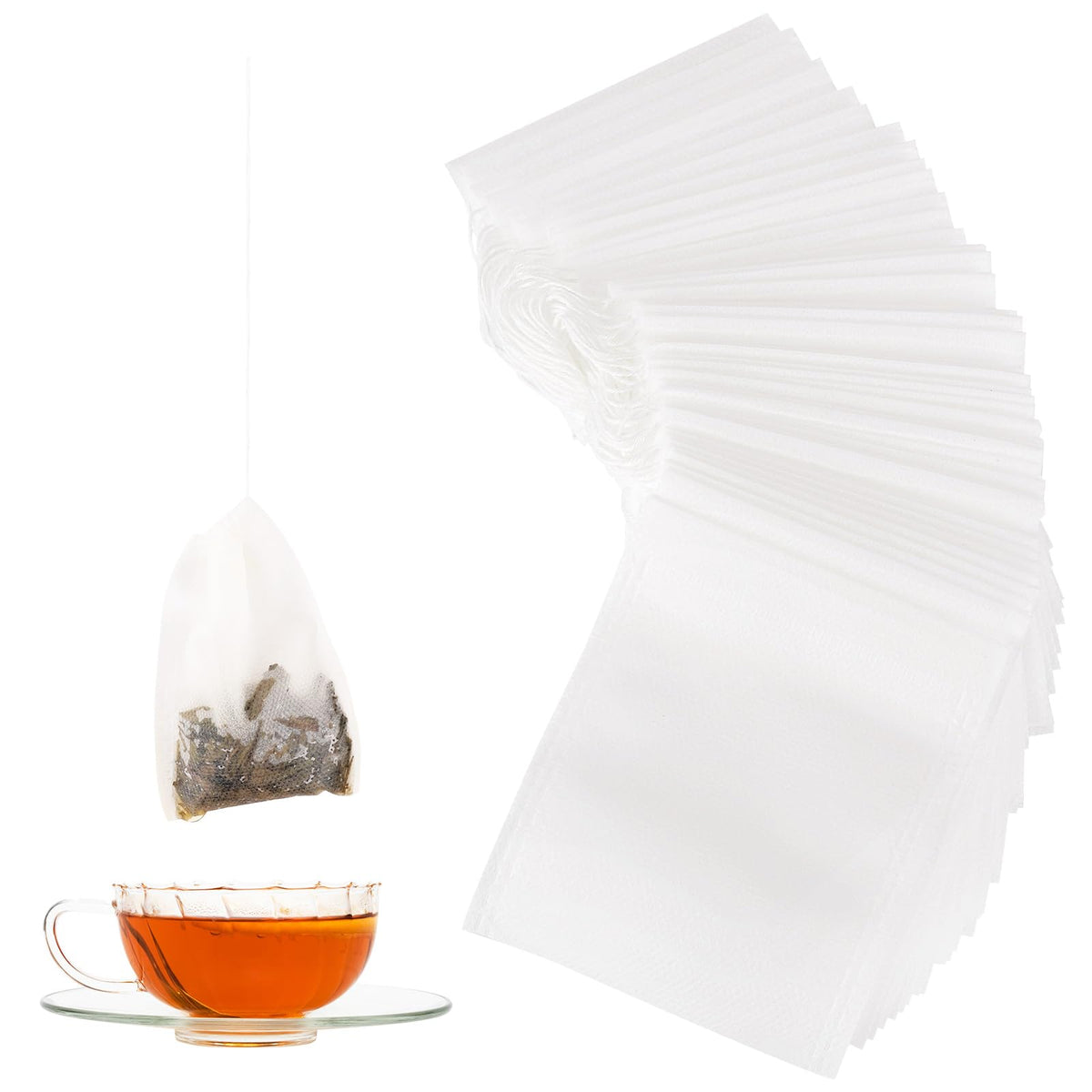 Disposable Pressed Tea Bags