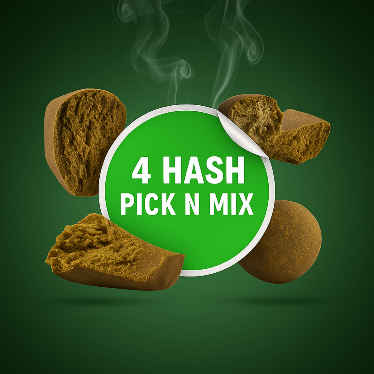 4 Hash Pick N Mix bundle from Calm Leaf