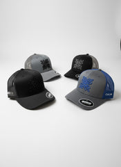 Calm Leaf Black/Blue Cap
