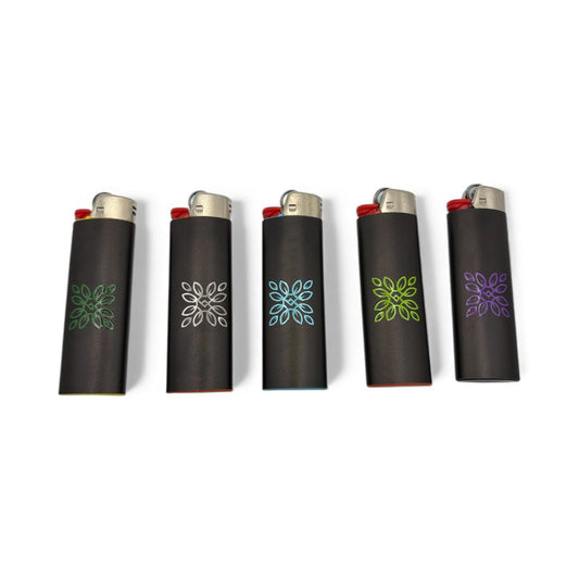 Calm Leaf Bic Lighter