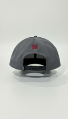 Boshi Ultra grey and maroon/red logo cap Calm Leaf merchandise