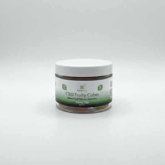 10mg Fruit Cubes CBD Gummies (100mg tub)