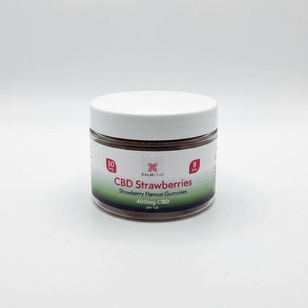 50mg Strawberries CBD Gummies (400mg)