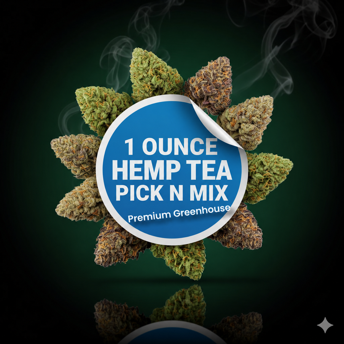 1 Ounce Hemp Tea Pick N Mix - Premium Greenhouse