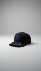 Black Boshi Ultra Blue/Red Logo Cap