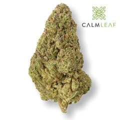 Blueberry Kosher hemp tea flower from Calm Leaf